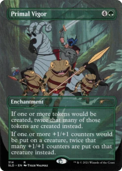 Wizards Of The Coast Primal Vigor - Secret Lair Drop (Borderless) Foil