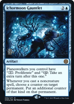 Wizards Of The Coast Ichormoon Gauntlet (PONE-56S) - Phyrexia: All Will Be One Promos Foil