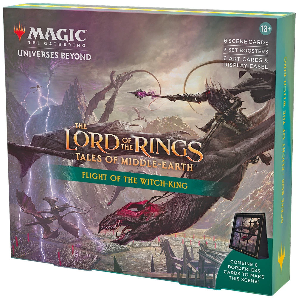 Wizards Of The Coast MtG: Tales Of Middle Earth - Scene Box - Flight Of The Witch-King 3 Wizards Of The Coast MtG: Tales Of Middle Earth - Scene Box - Flight Of The Witch-King