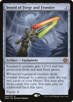 Wizards Of The Coast Sword Of Forge And Frontier - Phyrexia: All Will Be One Foil