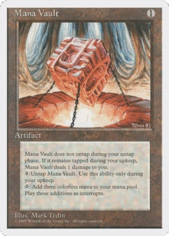 Wizards Of The Coast Mana Vault - Fourth Edition