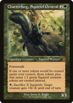 Wizards Of The Coast Chatterfang, Squirrel General - Modern Horizons 2
