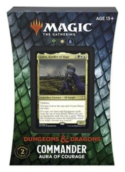 Wizards Of The Coast MtG: Adventures In The Forgotten Realms : Commander Deck - Aura Of Courage