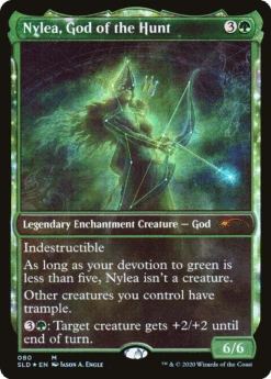 Wizards Of The Coast Nylea, God Of The Hunt - Secret Lair Drop: (nyxtouched, Showcase) Foil