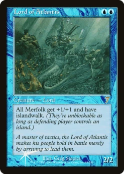Wizards Of The Coast Lord Of Atlantis - Seventh Edition Foil