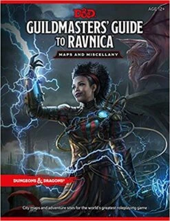 Wizards Of The Coast Guildmaster's Guide To Ravnica-Map