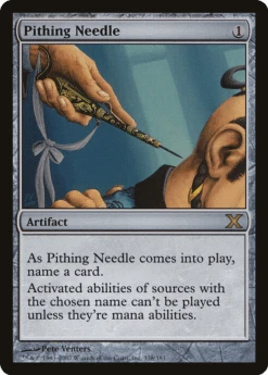 Wizards Of The Coast Pithing Needle - Tenth Edition Foil