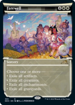 Wizards Of The Coast Farewell: (Showcase) Foil