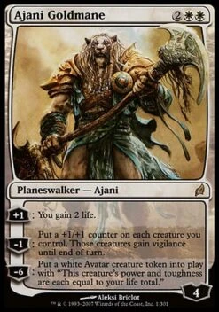 Wizards Of The Coast Magic: Lorwyn 001: Ajani Goldmane