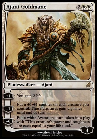 Wizards Of The Coast Magic: Lorwyn 001: Ajani Goldmane 3 Wizards Of The Coast Magic: Lorwyn 001: Ajani Goldmane