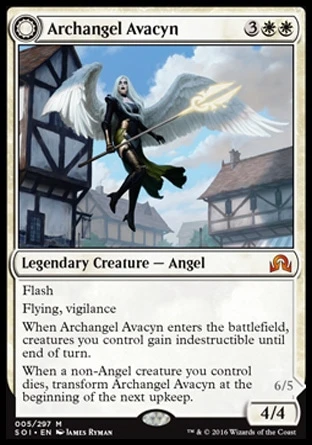 Wizards Of The Coast Magic: Shadows Over Innistrad 005: Archangel Avacyn/ Avacyn, The Purifier 4 Wizards Of The Coast Magic: Shadows Over Innistrad 005: Archangel Avacyn/ Avacyn, The Purifier - Image 2