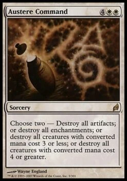 Wizards Of The Coast Magic: Lorwyn 003: Austere Command