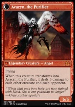 Wizards Of The Coast Magic: Shadows Over Innistrad 005: Archangel Avacyn/ Avacyn, The Purifier 7 Wizards Of The Coast Magic: Shadows Over Innistrad 005: Archangel Avacyn/ Avacyn, The Purifier -Wizards Of The Coast Avacyn the Purifier
