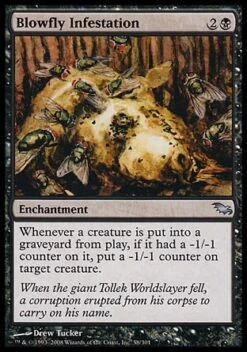 Wizards Of The Coast Magic: Shadowmoor 058: Blowfly Infestation