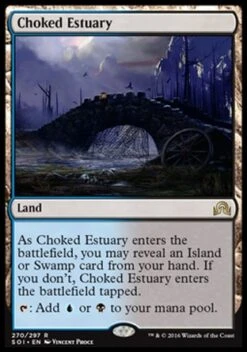 Wizards Of The Coast Magic: Shadows Over Innistrad 270: Choked Estuary