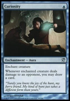 Wizards Of The Coast Magic: Innistrad 049: Curiosity (FOIL)