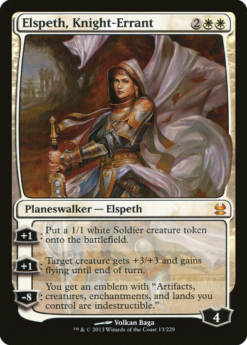 Wizards Of The Coast MTG: Modern Masters 013: Elspeth Knight-Errant