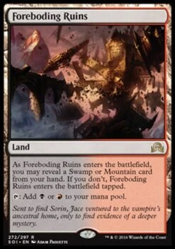 Wizards Of The Coast Magic: Shadows Over Innistrad 272: Foreboding Ruins