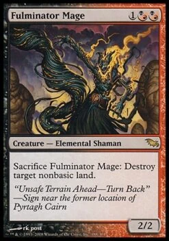 Wizards Of The Coast Magic: Shadowmoor 188: Fulminator Mage