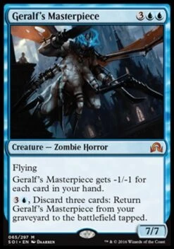 Wizards Of The Coast Magic: Shadows Over Innistrad 065: Geralf's Masterpiece