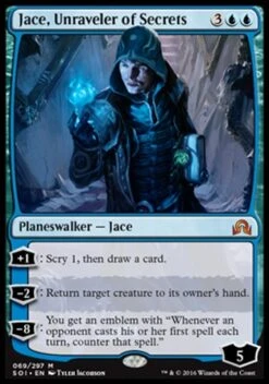 Wizards Of The Coast Magic: Shadows Over Innistrad 069: Jace, Unraveler Of Secrets