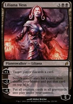 Wizards Of The Coast Magic: Lorwyn 121: Liliana Vess
