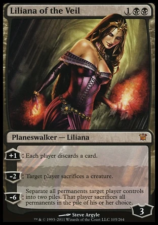 Wizards Of The Coast Magic: Innistrad 105: Liliana Of The Veil 3 Wizards Of The Coast Magic: Innistrad 105: Liliana Of The Veil