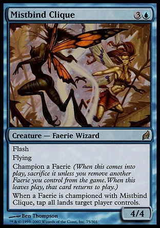 Wizards Of The Coast Magic: Lorwyn 075: Mistbind Clique 3 Wizards Of The Coast Magic: Lorwyn 075: Mistbind Clique