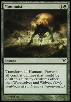 Wizards Of The Coast Magic: Innistrad 195: Moonmist (FOIL)