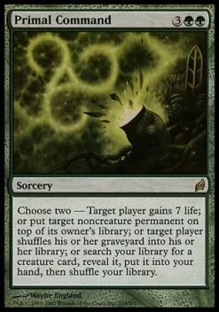 Wizards Of The Coast Magic: Lorwyn 233: Primal Command
