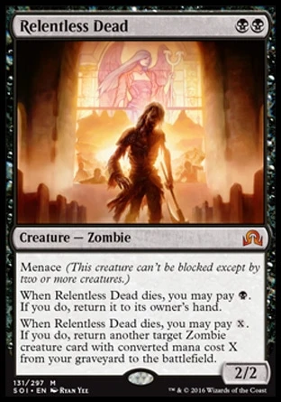 Wizards Of The Coast Magic: Shadows Over Innistrad 131: Relentless Dead 3 Wizards Of The Coast Magic: Shadows Over Innistrad 131: Relentless Dead