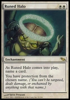 Wizards Of The Coast Magic: Shadowmoor 021: Runed Halo