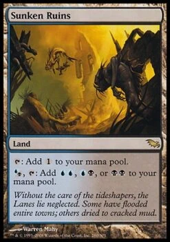 Wizards Of The Coast Magic: Shadowmoor 280: Sunken Ruins