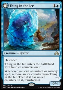 Wizards Of The Coast Magic: Shadows Over Innistrad 092: Thing In The Ice/ Awoken Horror