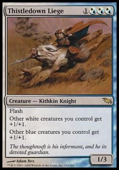 Wizards Of The Coast Magic: Shadowmoor 153: Thistledown Liege