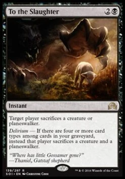 Wizards Of The Coast Magic: Shadows Over Innistrad 139: To The Slaughter [FOIL]
