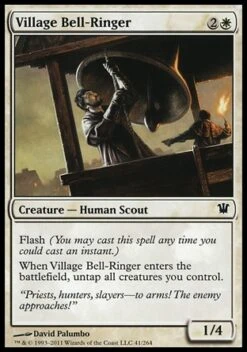 Wizards Of The Coast Magic: Innistrad 041: Village Bell-Ringer (FOIL)