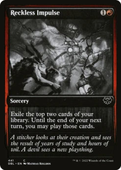 Wizards Of The Coast Reckless Impulse - Innistrad: Double Feature Foil