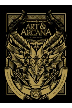Wizards Of The Coast Dungeons And Dragons: Art And Arcana Special Edition Book