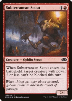 Wizards Of The Coast Subterranean Scout - Dominaria Remastered