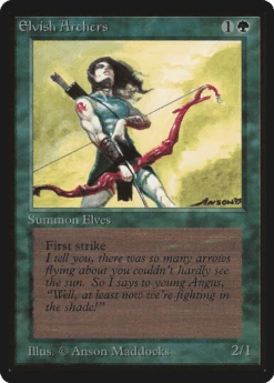 Wizards Of The Coast Elvish Archers - Limited Edition Beta