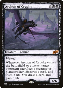 Wizards Of The Coast Archon Of Cruelty - Modern Horizons 2: (Showcase) Foil