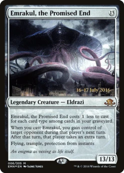 Wizards Of The Coast Emrakul, The Promised End (PEMN-06S) - Eldritch Moon Promos Foil