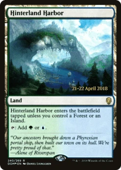 Wizards Of The Coast Hinterland Harbor (PDOM-240S) - Dominaria Promos Foil