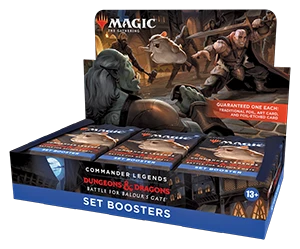 Wizards Of The Coast MtG: Battle For Baldur's Gate - Set Booster Box 3 Wizards Of The Coast MtG: Battle For Baldur's Gate - Set Booster Box