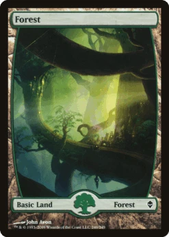 Wizards Of The Coast Forest (ZEN-246) - Zendikar Foil