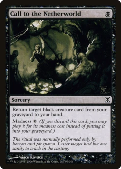 Wizards Of The Coast Call To The Netherworld (TSP-097) - Time Spiral Foil