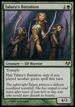 Wizards Of The Coast Magic: Eventide 077: Talara's Battalion