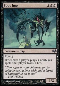 Wizards Of The Coast Magic: Eventide 043: Soot Imp (FOIL)