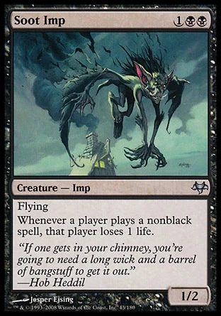 Wizards Of The Coast Magic: Eventide 043: Soot Imp (FOIL) 3 Wizards Of The Coast Magic: Eventide 043: Soot Imp (FOIL)